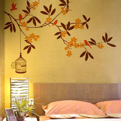 Impressions Tree & Leaves Wall Decal