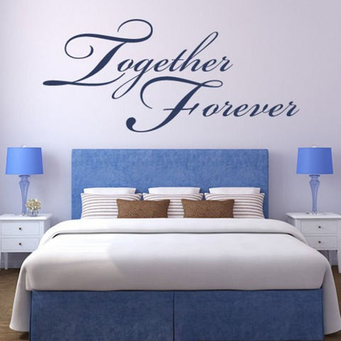 My Wall Together Blue Wall Decal